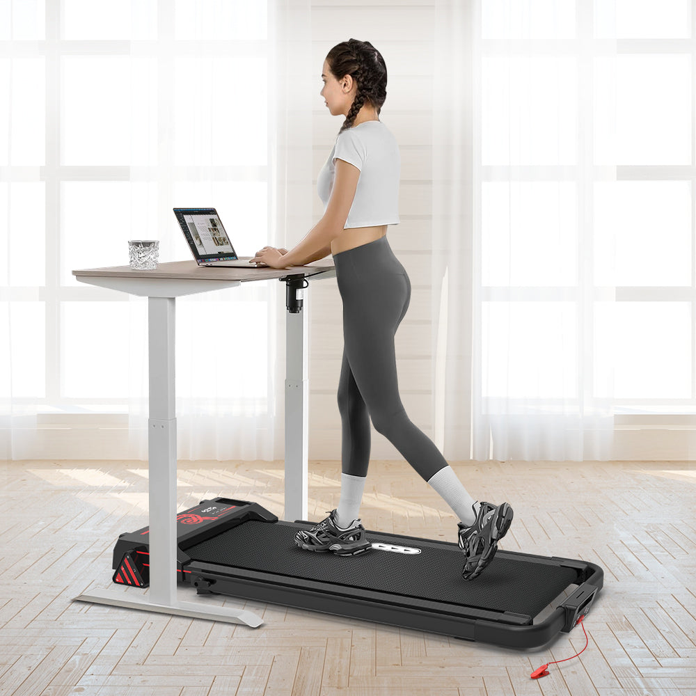 2-in-1 Treadmill with Incline #JK02F (Black)